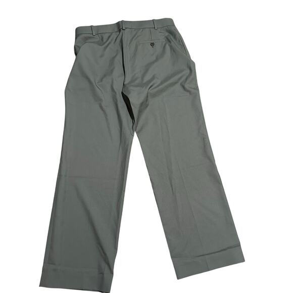 JOSEPH 100% Virgin Wool Straight Leg Mid-Rise Trousers, Gray, Size EU 40/ US 12 - Picture 2 of 7